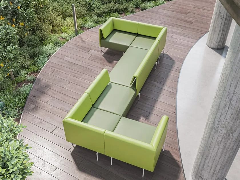 Кожаный модульный диван Kastel Клинт ARCH-00100663 - Вид №8