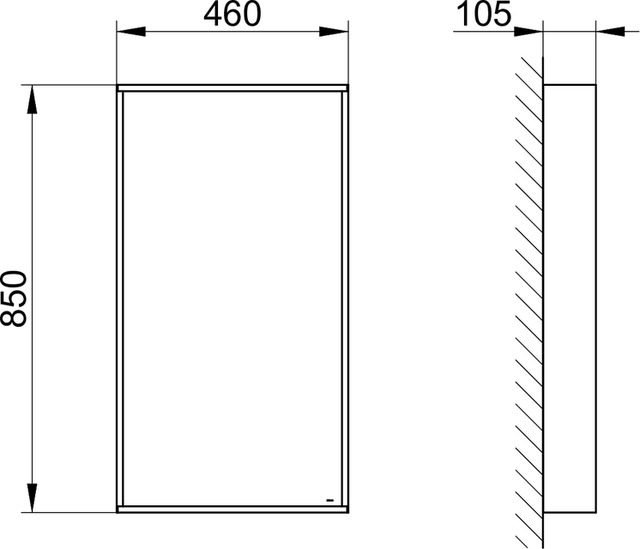 07895172000 Зеркало хрустальное KEUCO Lichtspiegel - Вид №2