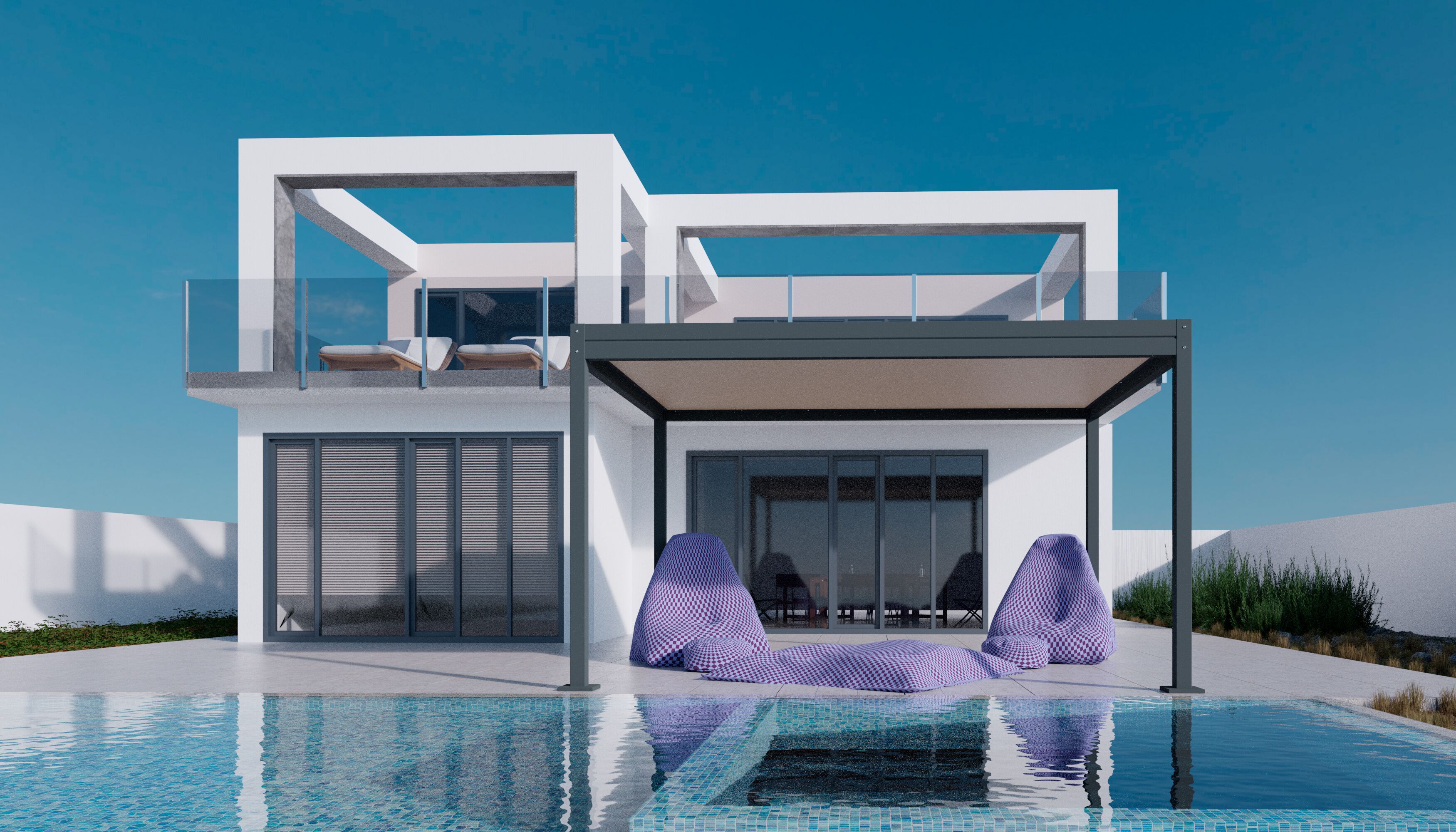 Отдельно стоящие конструкции с ПВХ покрытием или панелями L'Officina by Adami S1-S2 ARCH-00111015 - Вид №2