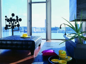 Квадратный тахта capitonné