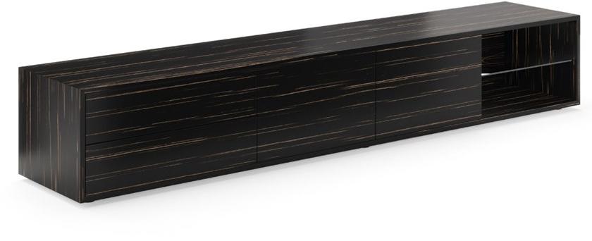 PRADDY Низкая деревянная тумба под телевизор  Ml296  - Вид №1