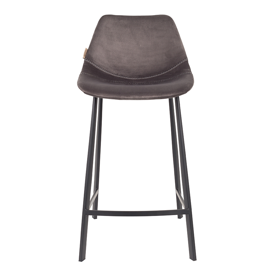 Стул высокий Franky серый Dutchbone 1500066 - Вид №2