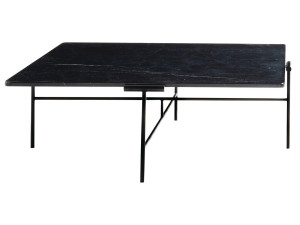 Мраморный квадратный низкий журнальный столик