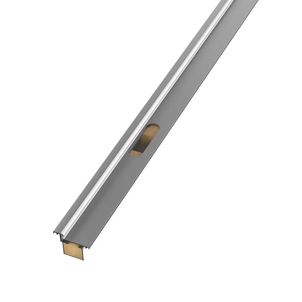 Комплект дверной коробки Invisible 2200x35x65 мм цвет серый (2.5 шт.) 86726343 STLM-2153788 Santreyd 