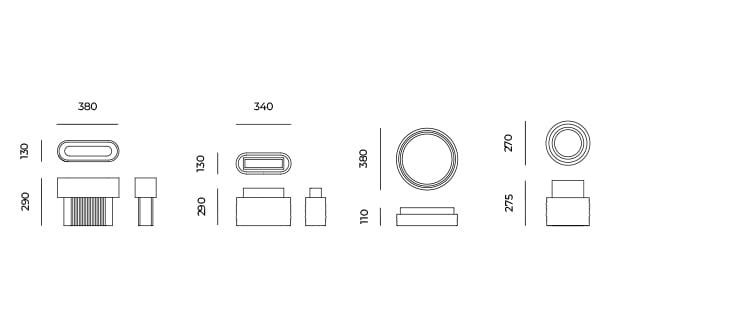 Опорожненный в Cimento® Spiglie ARCH-00071569 - Вид №3