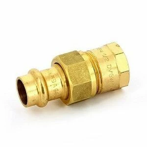 Муфта пресс-В с разъемным соединением 15x1/2' IBP