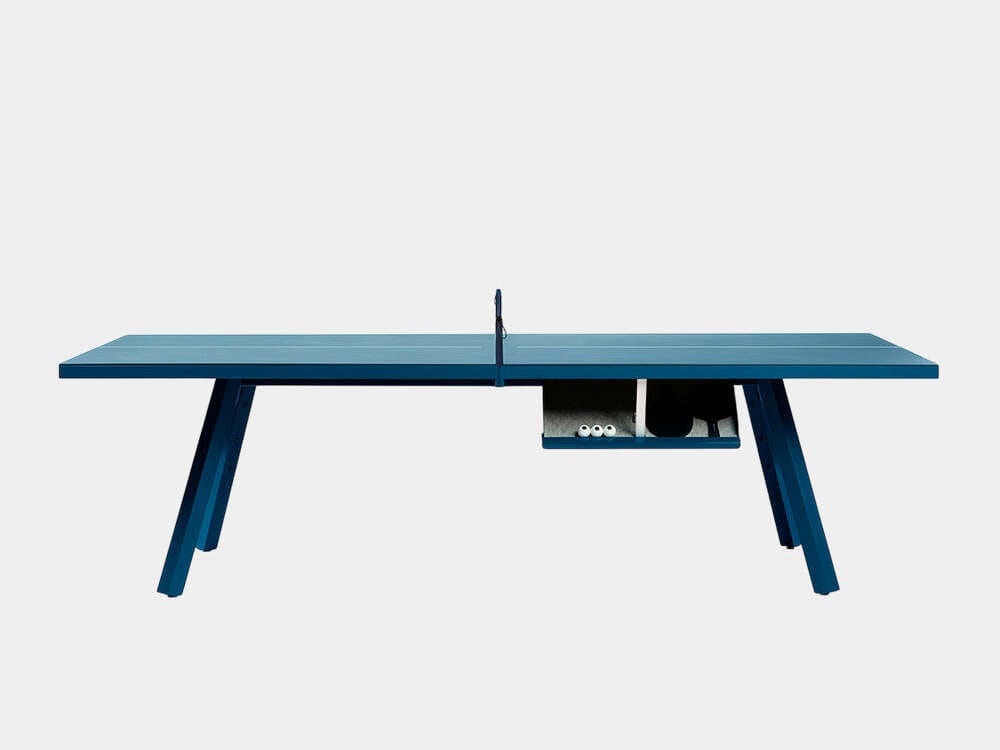 Одноцветный крытый прямоугольный стол для пинг-понга RS Barcelona YOU AND ME ARCH-00086608 - Вид №55