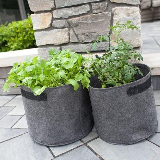 Onek Низкий садовый горшок из ткани Bloembagz sun-id-1448046 - Вид №1