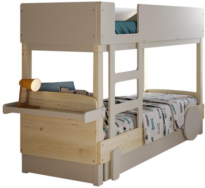 Mathy by Bols Односпальная деревянная двухъярусная кровать Discovery sun-id-1467257 - Вид №1