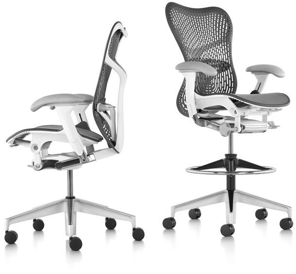 Herman Miller Эргономичный поворотный офисный стул из ткани бабочки Mirra 2 sun-id-1387482 - Вид №7