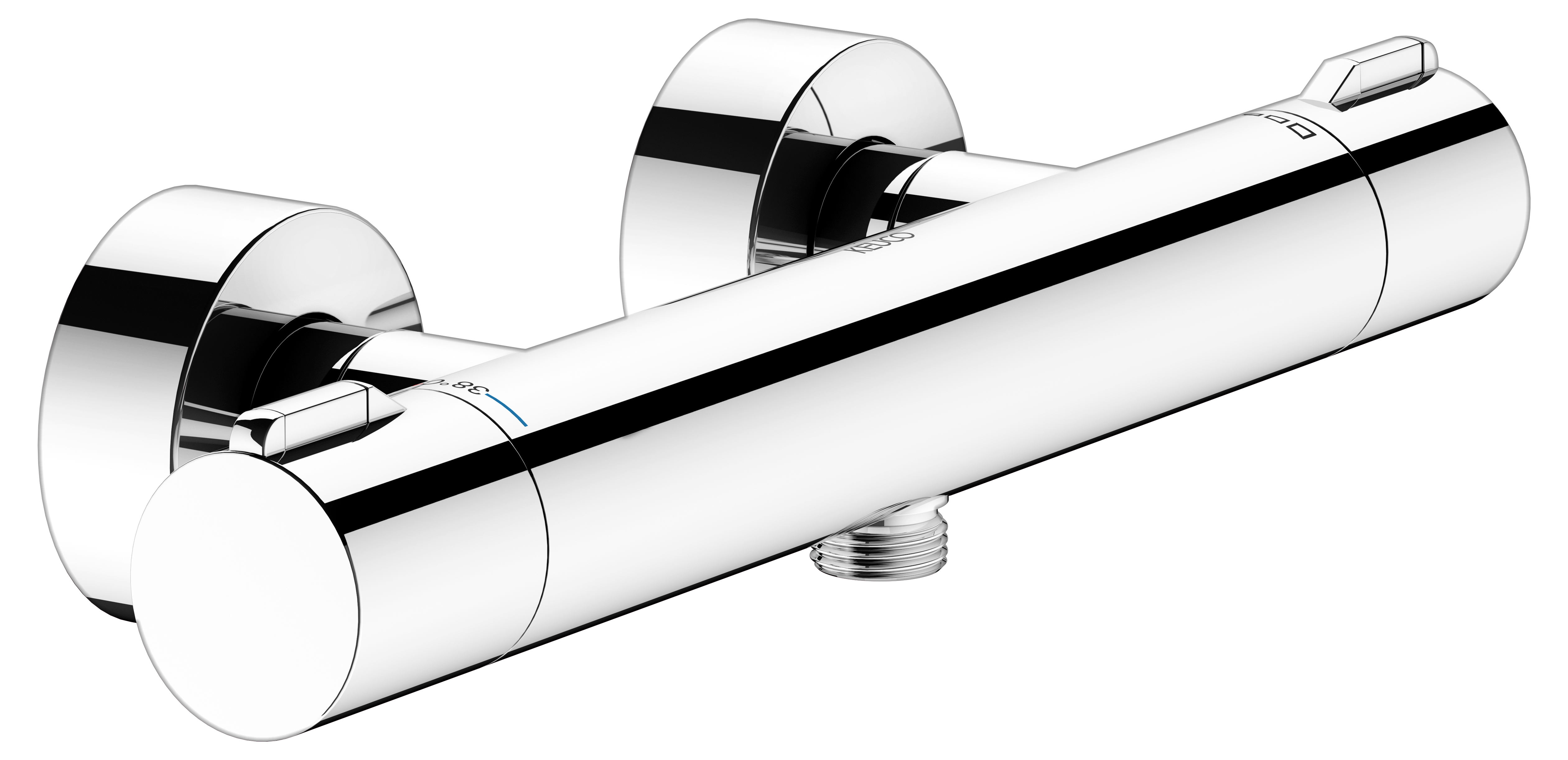 53926011001 Смеситель с термостатом для душа DN 15 KEUCO Plan blue