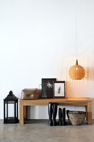 Ethnicraft Скамейка из массива дерева Oak straight 50385 - Вид №1