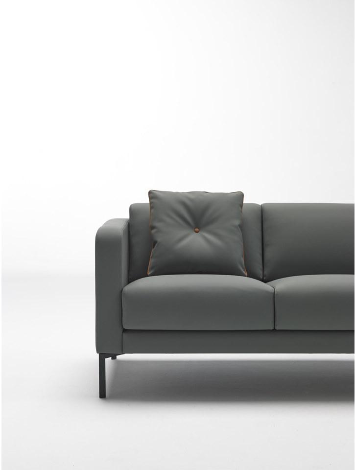 Mobboli 3-х местный тканевый диван Quadrat Qs3p - Вид №1