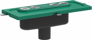 01002180 uBox universal Базовый комплект для отделочных комплектов для вертикального монтажа Hansgrohe