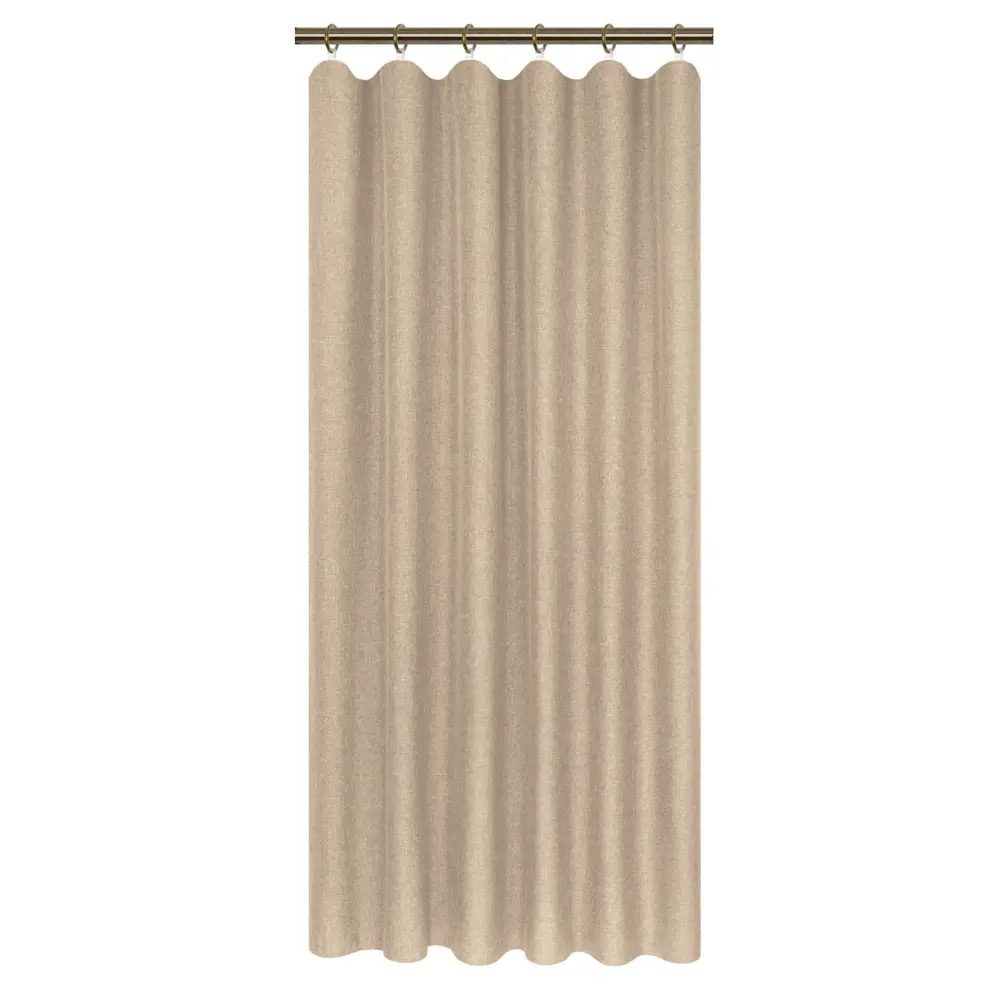 Штора на ленте «Савана» 145x260 см цвет бежевый 83708075 STLM-2146244 LINEN WAY 