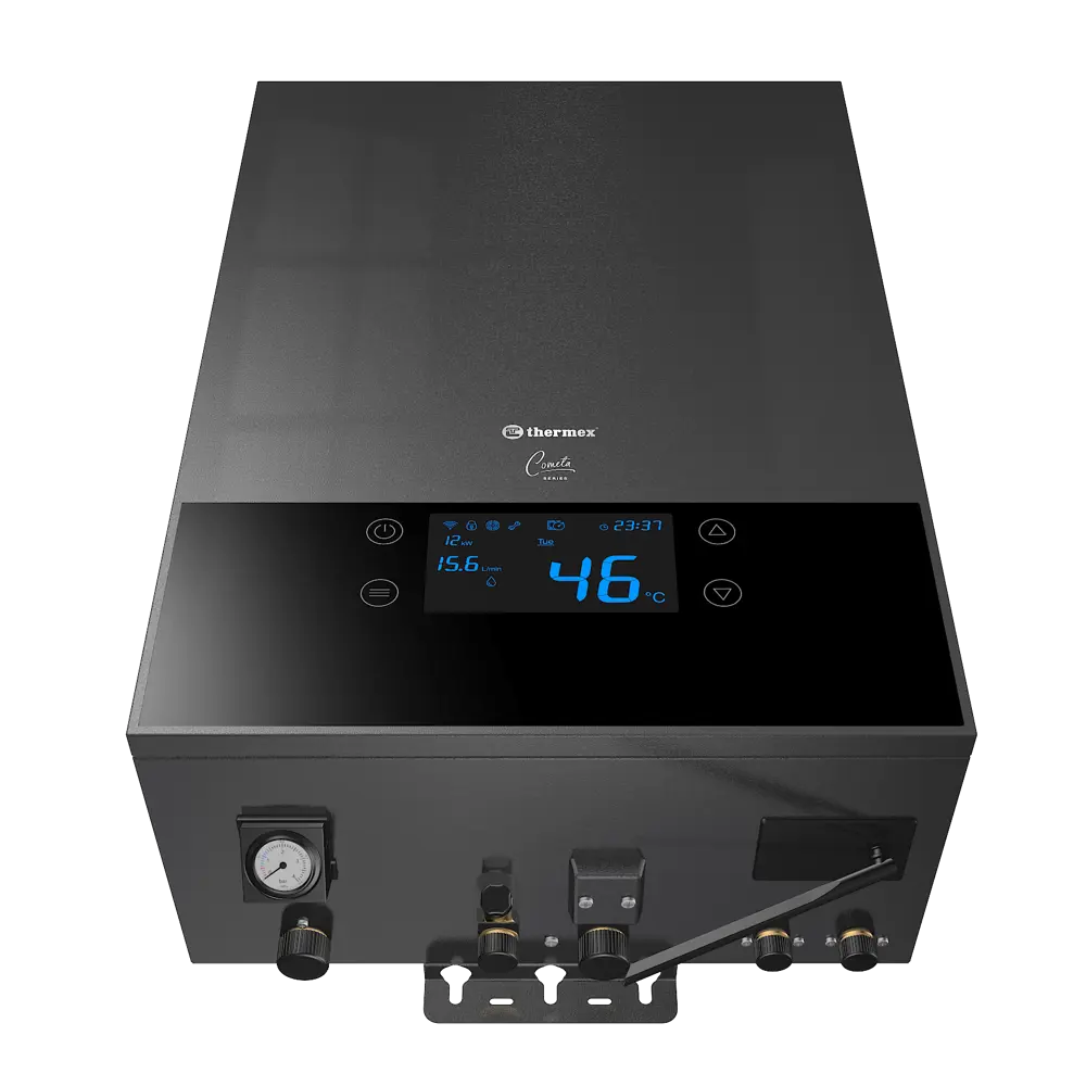 Электрический котел 24 кВт Thermex Cometa 380 В двухконтурный настенный Wi-Fi 89407109 STLM-2050681  - Вид №2