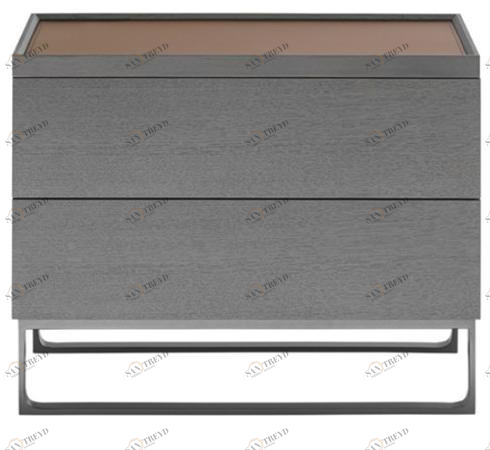 HC28 Cosmo Прямоугольная тумбочка из дерева Rita 53c007