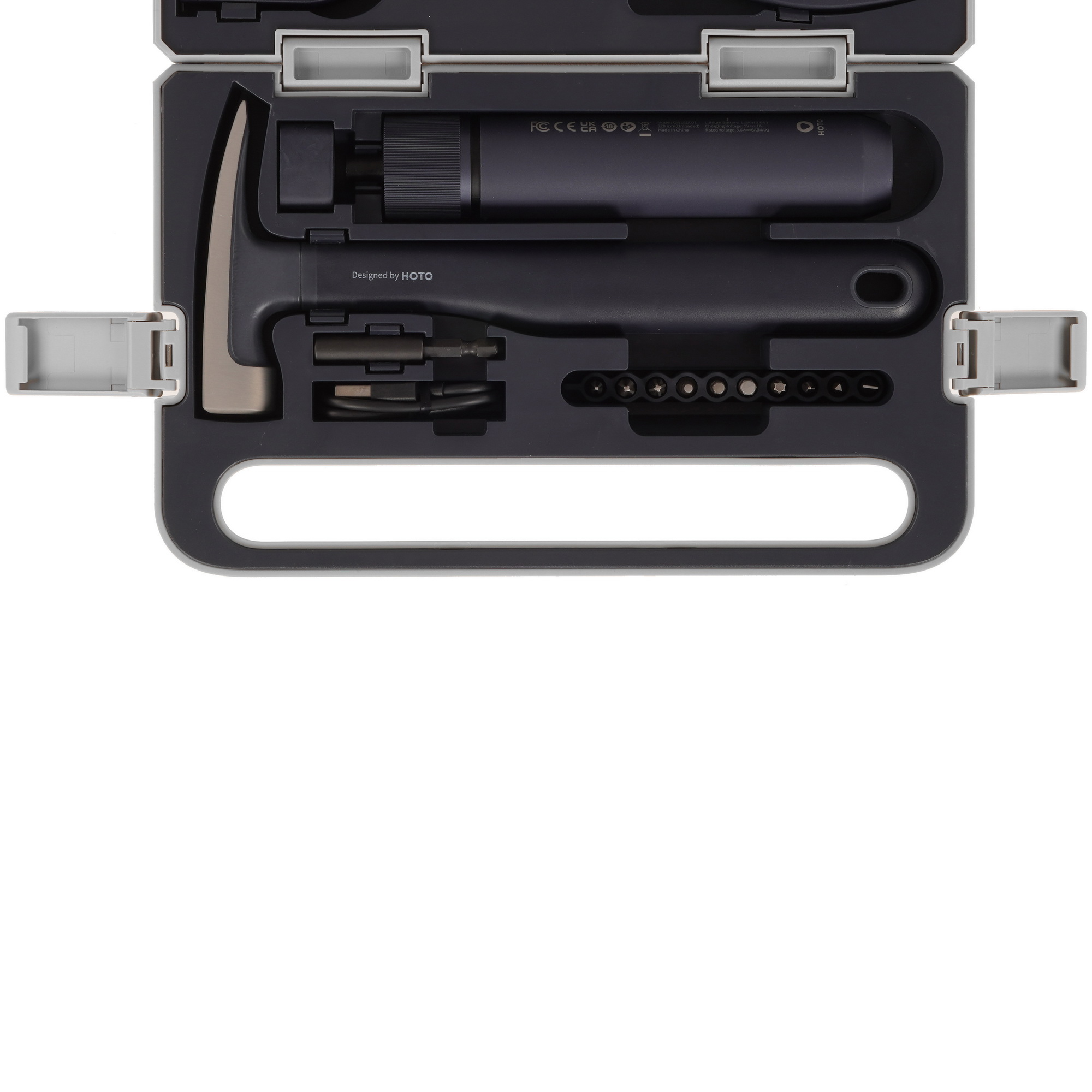 Аккумуляторная отвертка HOTO 3.6V Screwdriver Tool Set 5495561 STDN-0113613 - Вид №4