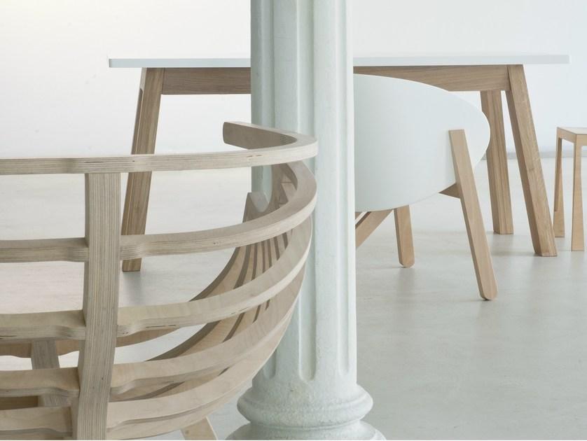 Branca Lisboa Кресло из фанеры с подлокотниками sun-id-1439003 - Вид №3