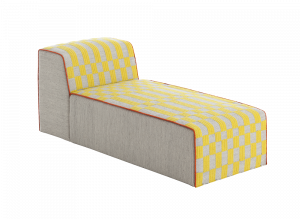 100195 Шезлонг A Yellow GAN Bandas