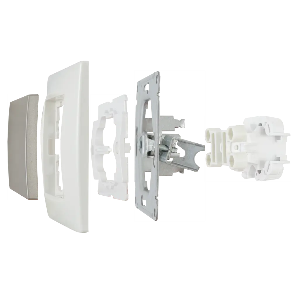 Systeme Electric W59 Deco - Одноклавишный выключатель для скрытого монтажа 82797974 STLM-0036018 - Вид №3