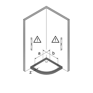 B9626ULUAS Polaris Сollection душевая зона  Samo 40384 - Вид №1