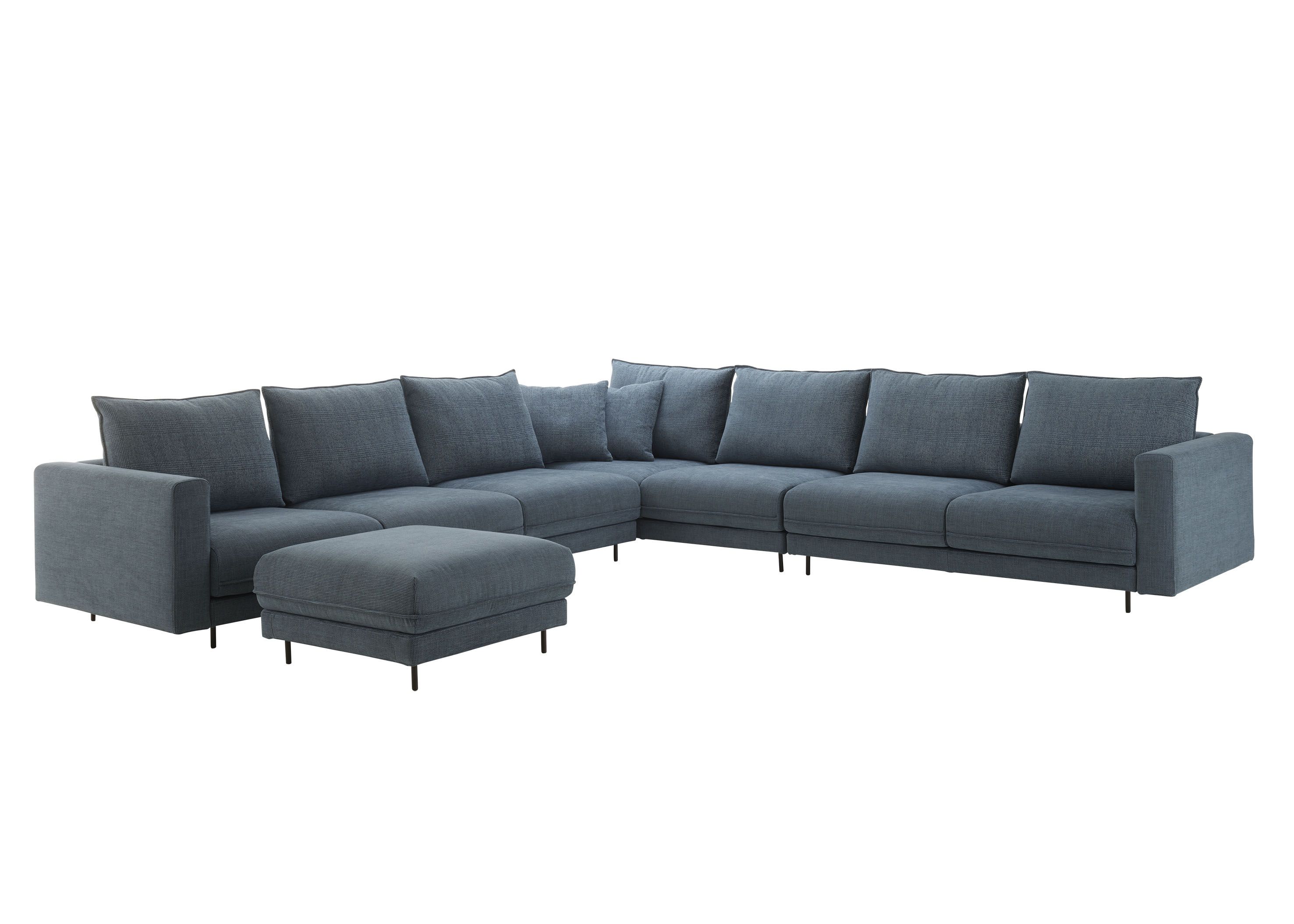 Съемный угловой диван из ткани Ligne Roset Enki ARCH-00033721 - Вид №2