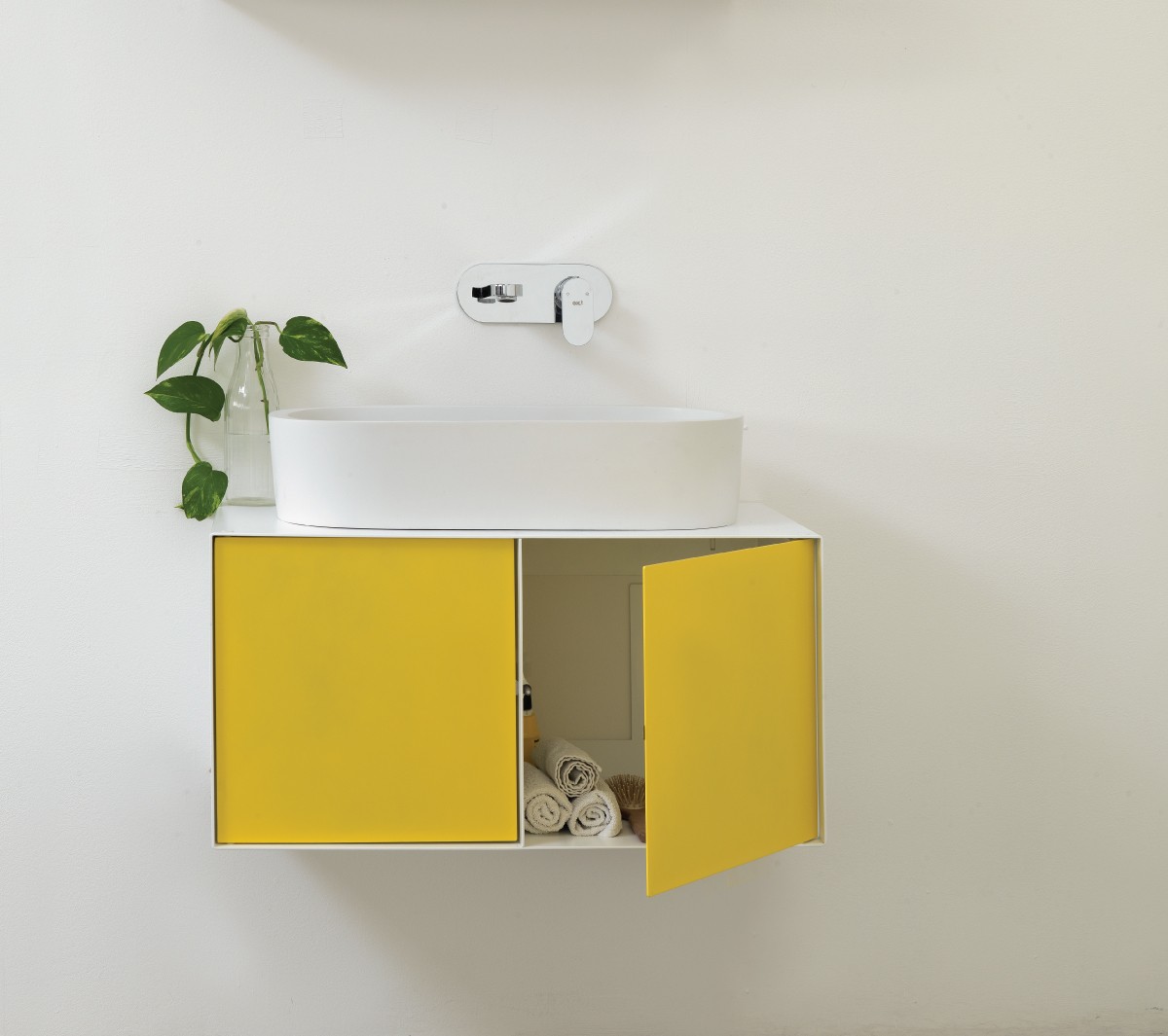 Ex.T Notch Cabinet 4 Умывальник настенный бирюзовый EXFORM4/6034  - Вид №3