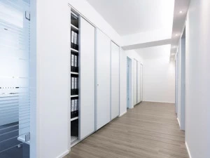 werner works Офисный шкаф с раздвижными дверцами Basic s