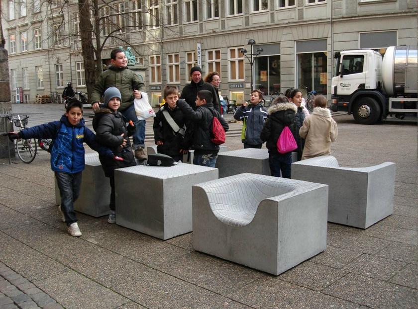 Nola Industrier Садовое кресло из бетона с подлокотниками sun-id-1357525 - Вид №3