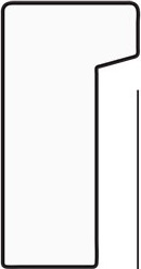 BY 2201 Зеркало в багетной раме cо встроенным LED-светильником 18 W EVOFORM Ledside - Вид №5