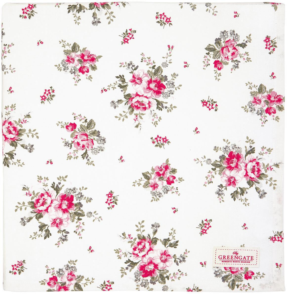 Скатерть Elouise white 150x150 см Greengate COTTAB150ELO0102