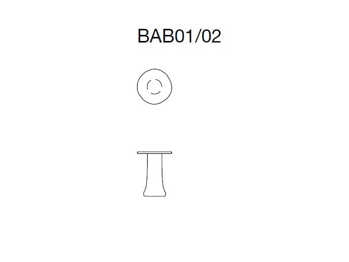 Низкий журнальный столик из переработанного стекла Glas Italia Babar ARCH-00033783 - Вид №4