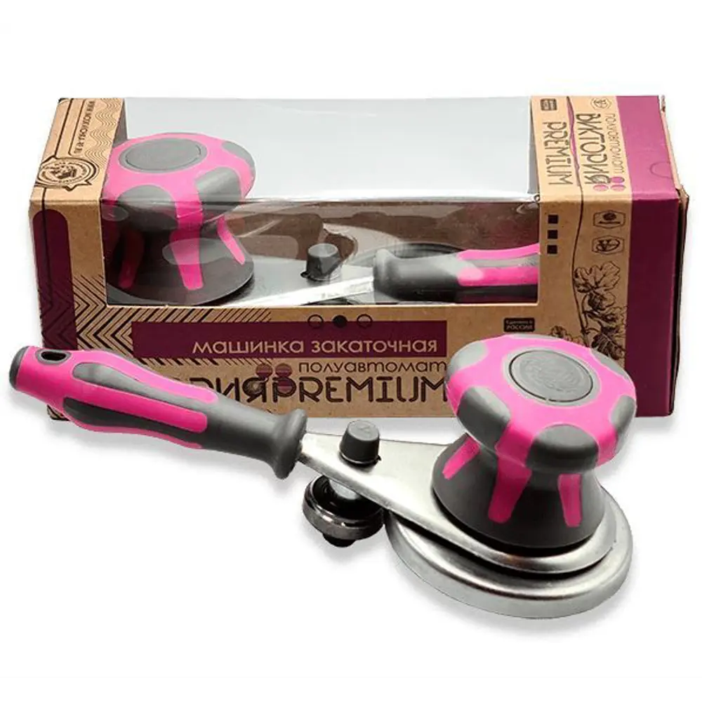 89372959 Машинка закаточная Виктория Premium нержавеющая сталь STLM-0954812 Santreyd 