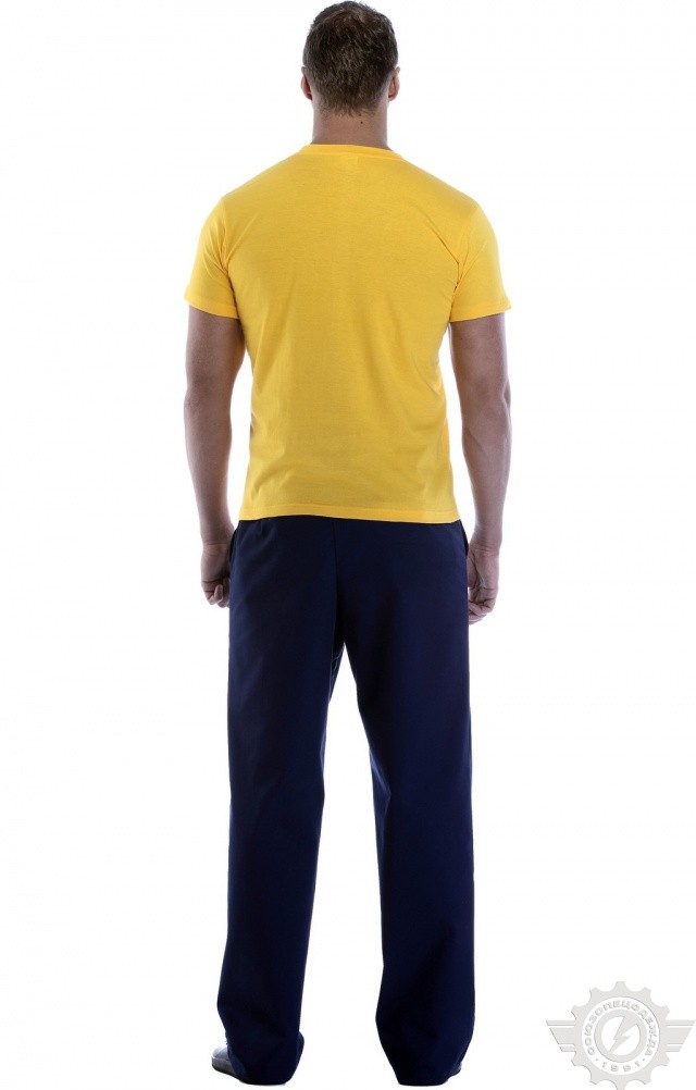 4958147 Футболка желтая  Одежда для официантов  размер S (44-46) Спецодежда  - Вид №9