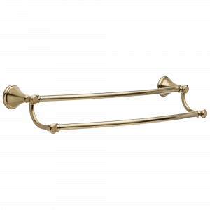 79725-CZ 24-дюймовый двойной полотенцесушитель Delta Faucet Cassidy Шампанское бронза