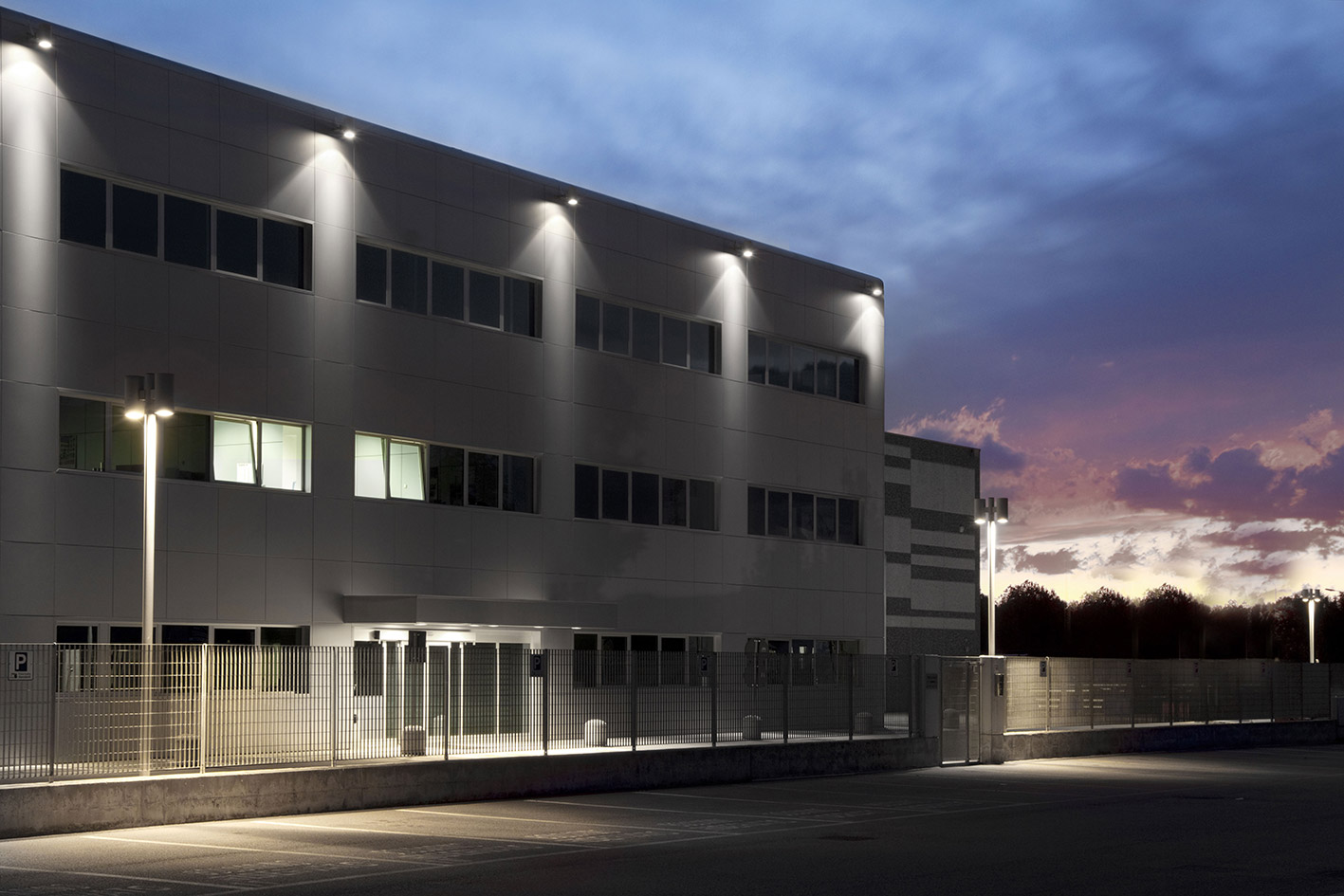 8443411 Подсветка стены Platek MONACO 200  MONACO 200 - LED 3000K 9°  - Вид №2