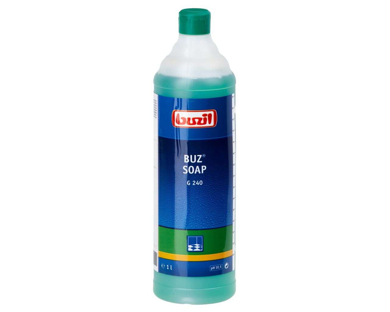 NBP102 G240 Buz Soap (Seifenreiniger) средство на мыльной основе для мытья водостойких полов, флакон 1 л Merida 