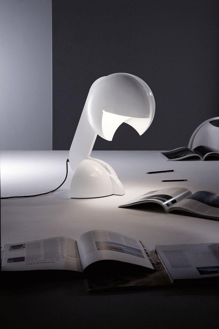 Martinelli Luce Регулируемая светодиодная настольная лампа из алюминия Ruspa 633/bi - Вид №2