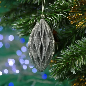 89377728 Новогоднее украшение Фонарик JM241932-2 серебристый STLM-1408972