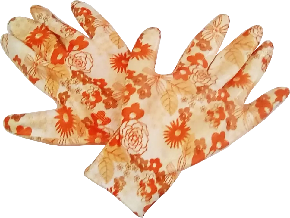 Садовые перчатки GARDEN FLOWERS с нитриловым покрытием для комфортной работы 82842742