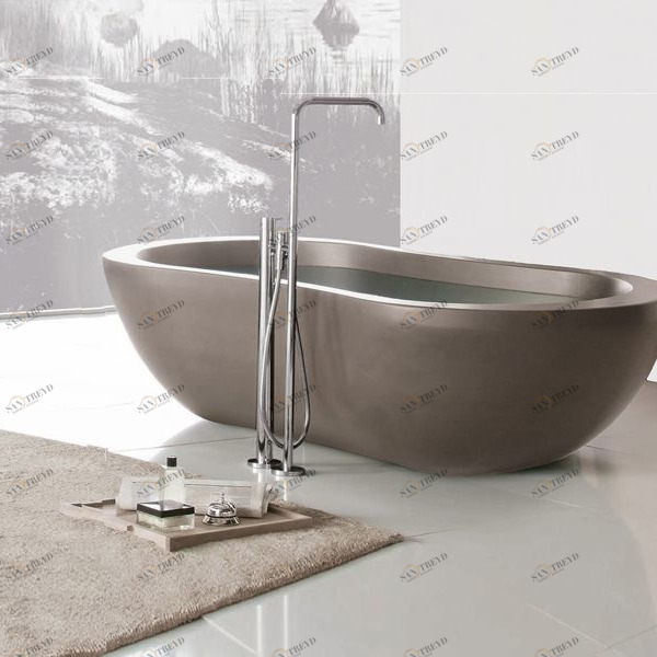 ВАННА ОТДЕЛЬНОСТОЯЩАЯ CONVIVIUM 190X90 СМ PAT GREY Neutra Design V310