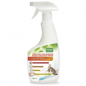 ПР0046521 Спрей для уничтожения запаха кошачьих меток, 500мл ПЧЕЛОДАР