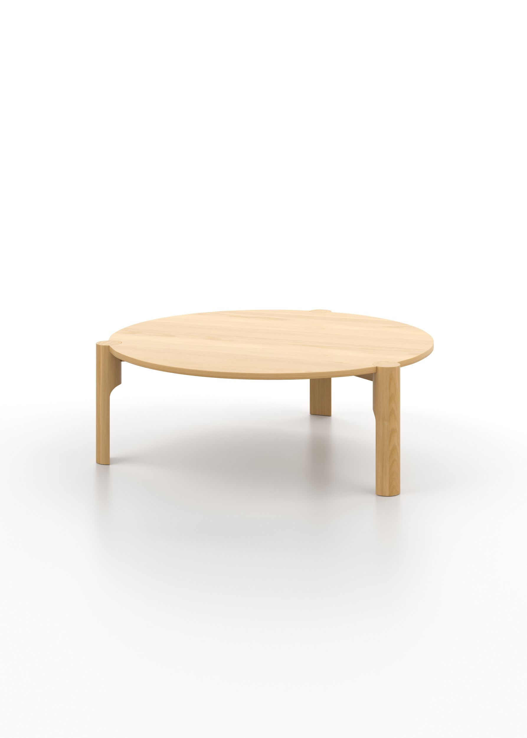 Круглый деревянный журнальный столик Omelette Editions Domus ARCH-00053734 - Вид №16