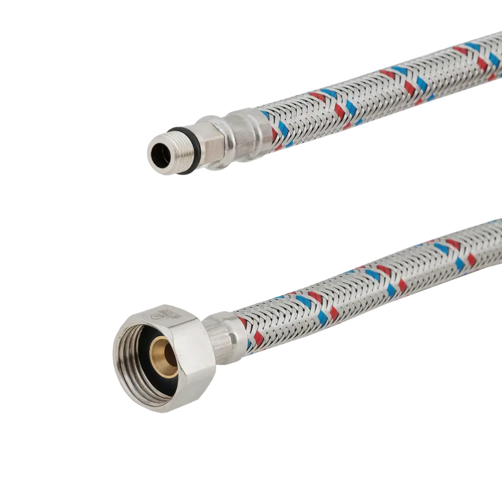 Гибкая подводка для воды, 1/2", М10, штуцер-гайка, 100 см 82894094 STLM-2124728 Santreyd  - Вид №1