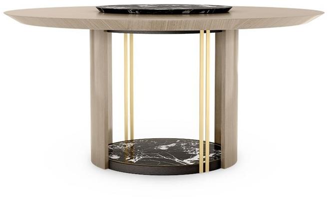 FRATO Круглый обеденный стол из дерева  Ffu130014aaa  - Вид №1