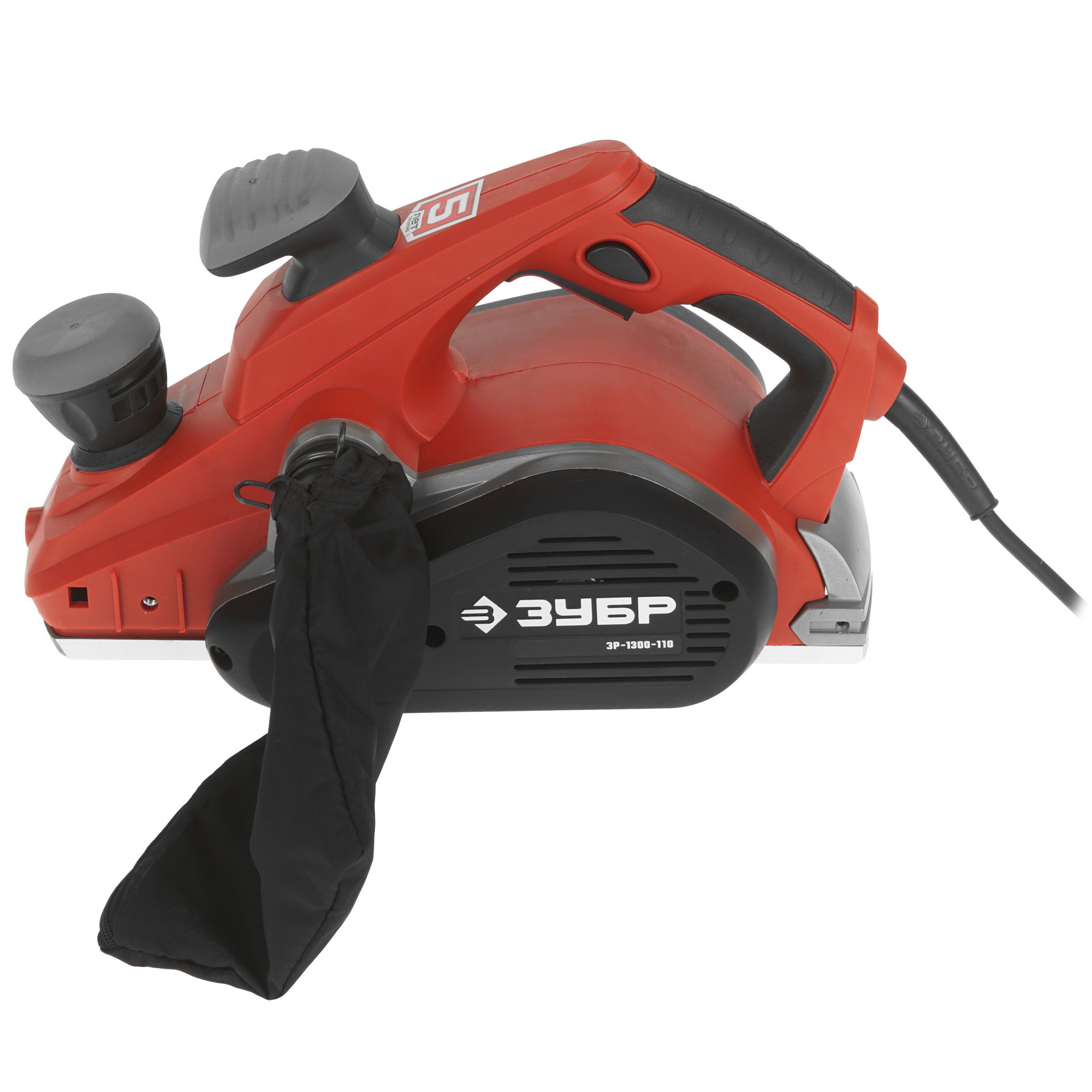 Электрорубанок Зубр ЗР-1300-110 6613148 STDN-0003816 - Вид №2