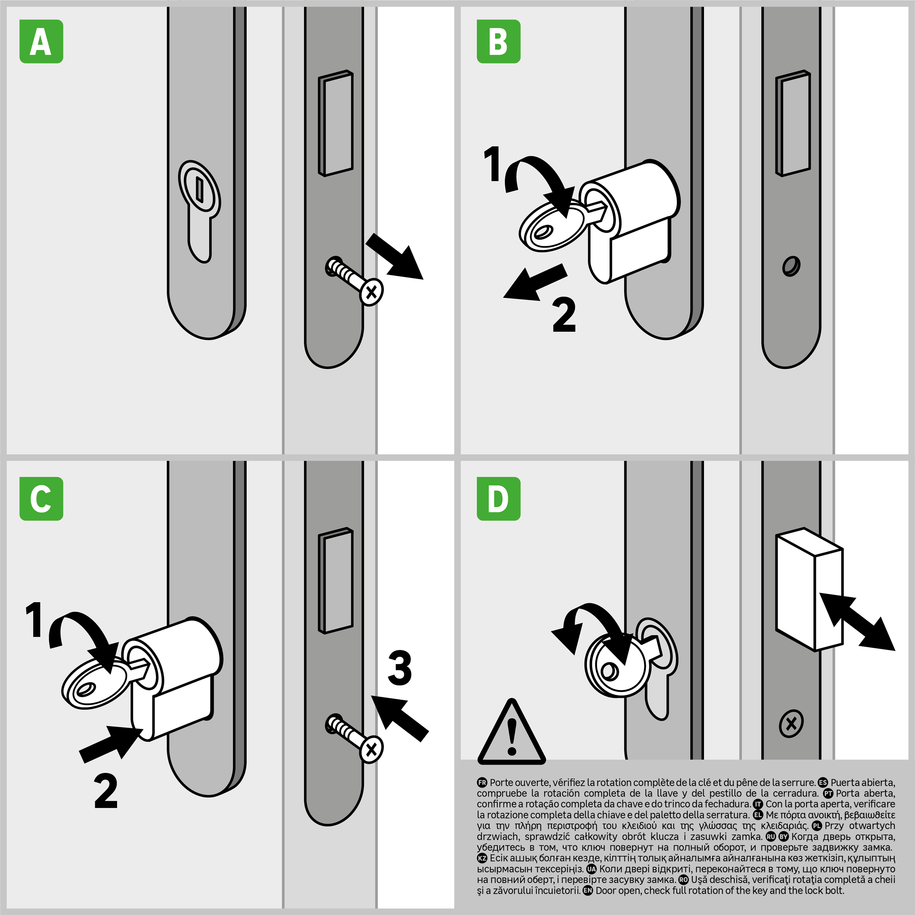 Цилиндр дверной STANDERS TTAL1-3030CR 30+30 мм с 4 ключами 82625321 STLM-0032193 - Вид №4