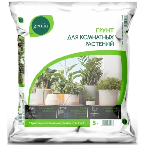 Грунт Geolia для комнатных растений 5л