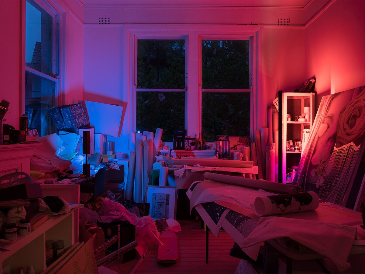 Алюминиевая светодиодная напольная лампа с системой RGB ADesignStudio Basel ARCH-00083973 - Вид №3